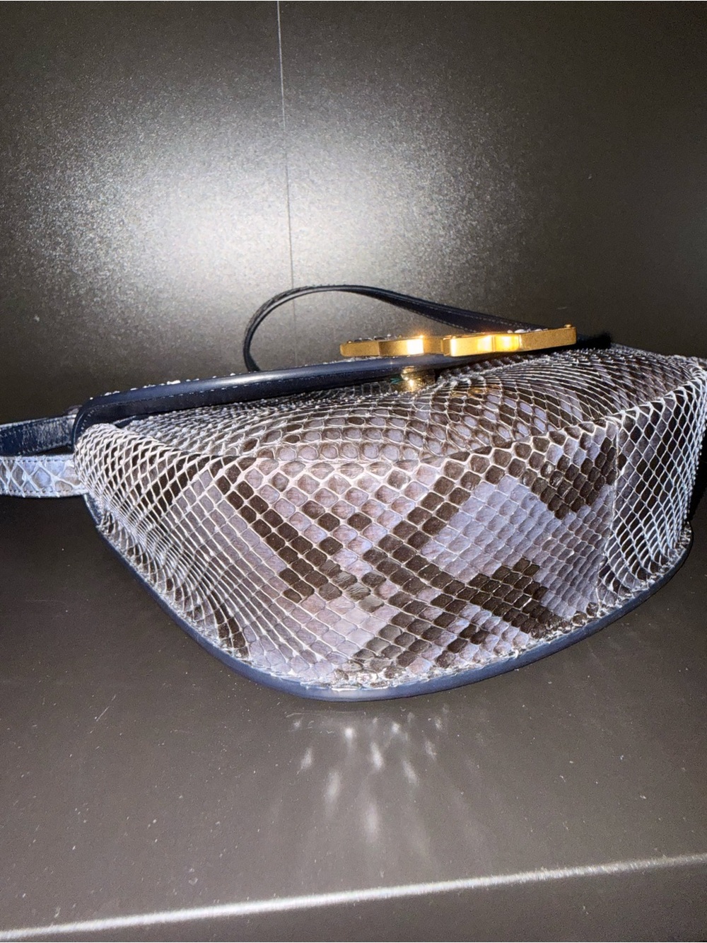 Saint Laurent Python Bag Kaia - Picture 8 of 10